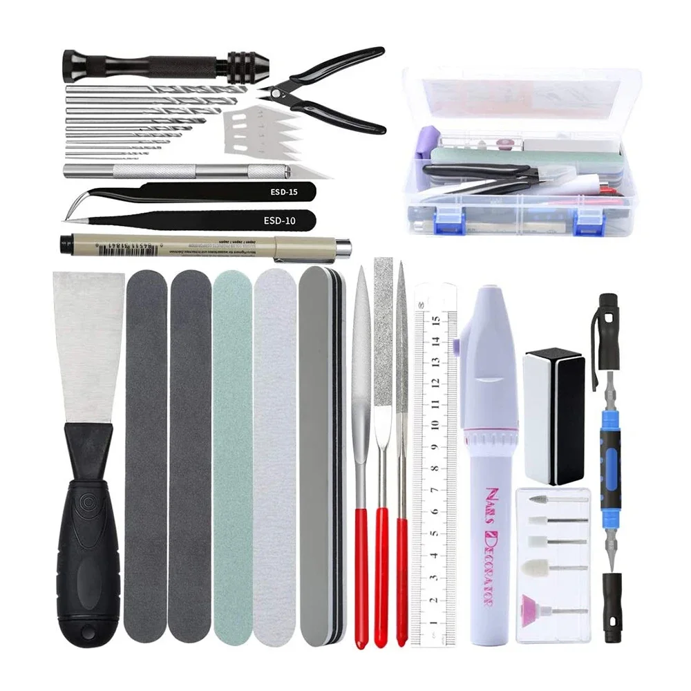 Woodworking Hobby Kits - Zestaw narzędzi do budowy modeli 42
