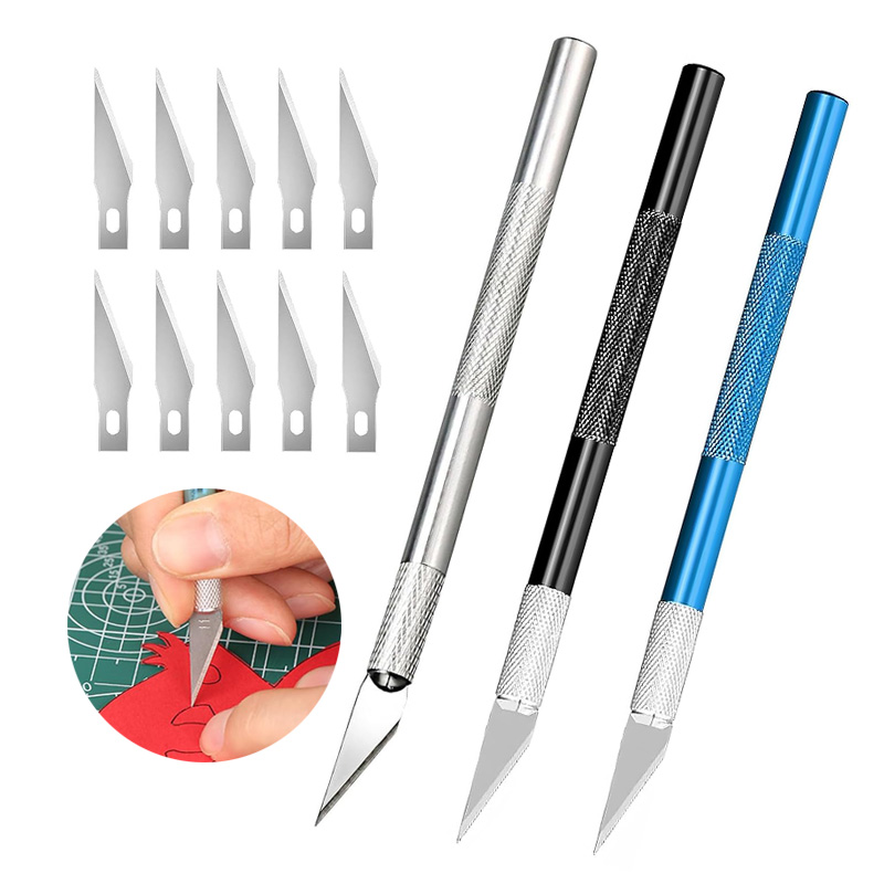 Woodworking Hobby Kits - Zestaw noży rzemieślniczych do rzeźbienia Precyzyjny