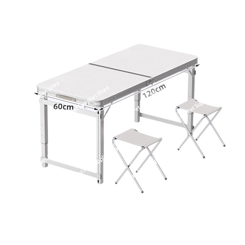 Woodworking Work Table - Przenośny składany zestaw stołu i krzeseł