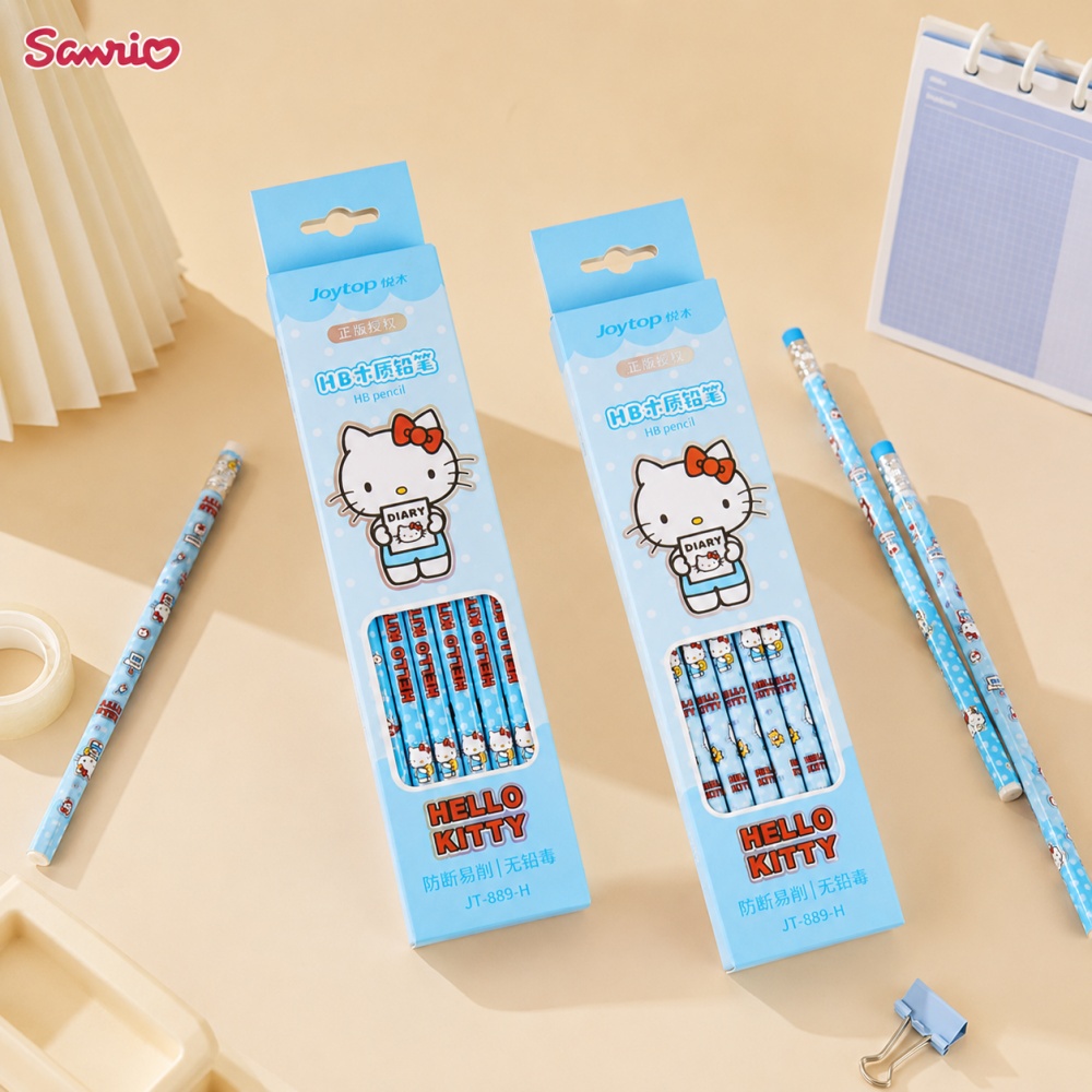 Woodworking Ideas - Oryginalne drewniane ołówki Sanrio Hello Kitty,