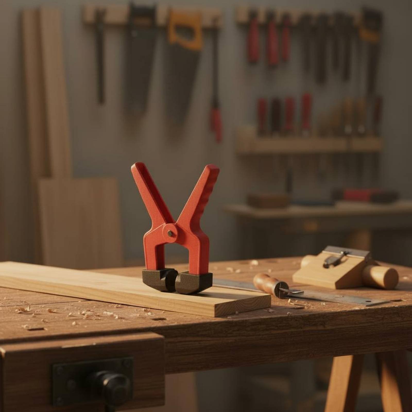 Zacisk trójkątny, zacisk czerw – Woodworking Workshop recenzja i cena