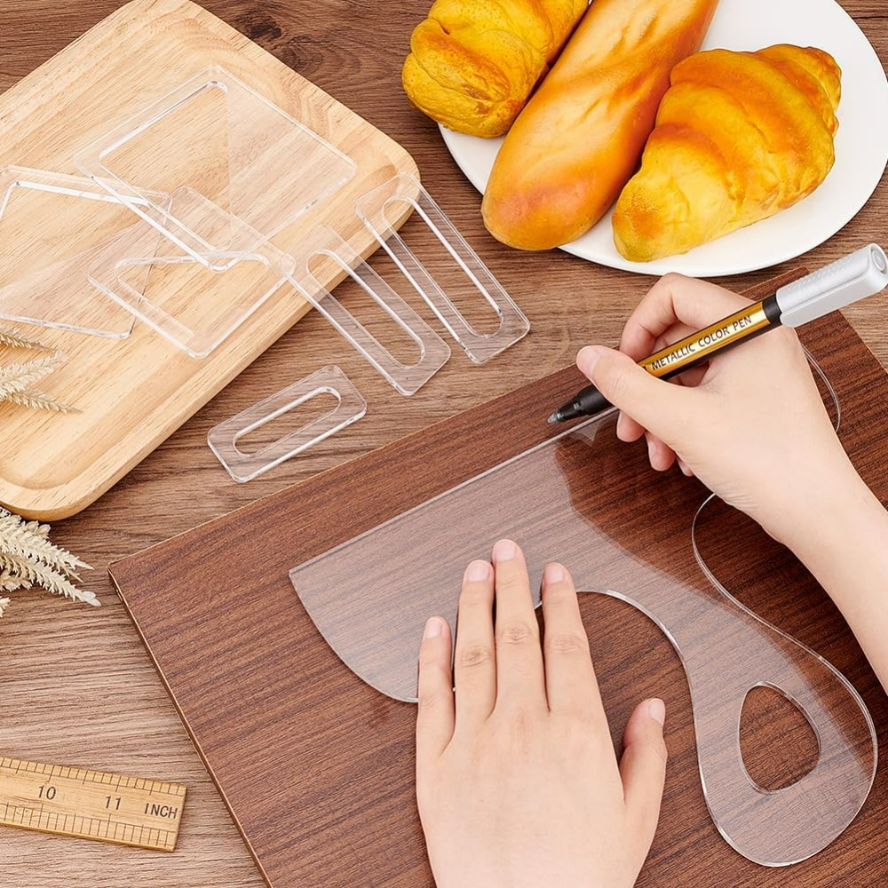 7 szt. Szablonów do charcuteri – Woodworking Product recenzja i cena