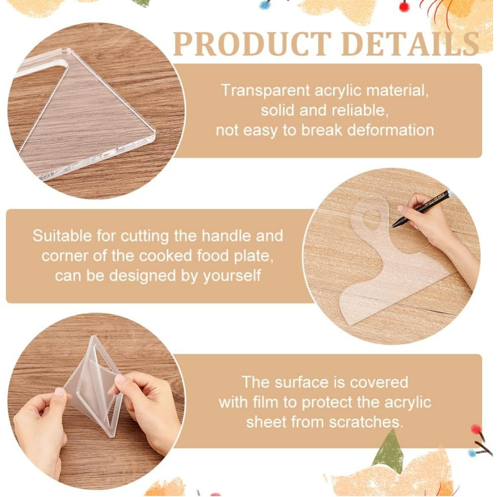 7 szt. Szablonów do charcuteri – Woodworking Product recenzja i cena