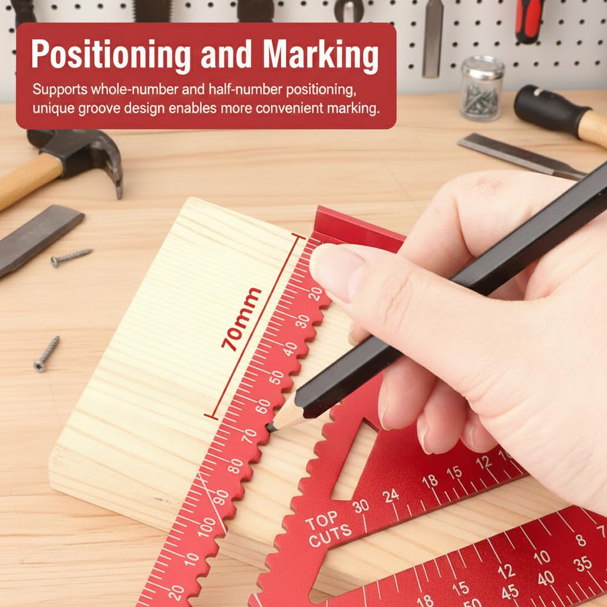 Kątownik ze stopu aluminium, p – Woodworking Product recenzja i cena