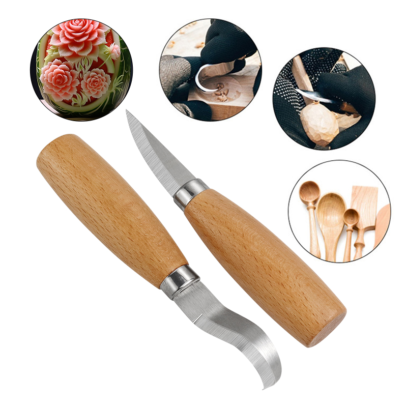 Nóż do rzeźbienia ze stali nie – Woodworking Ideas recenzja i cena