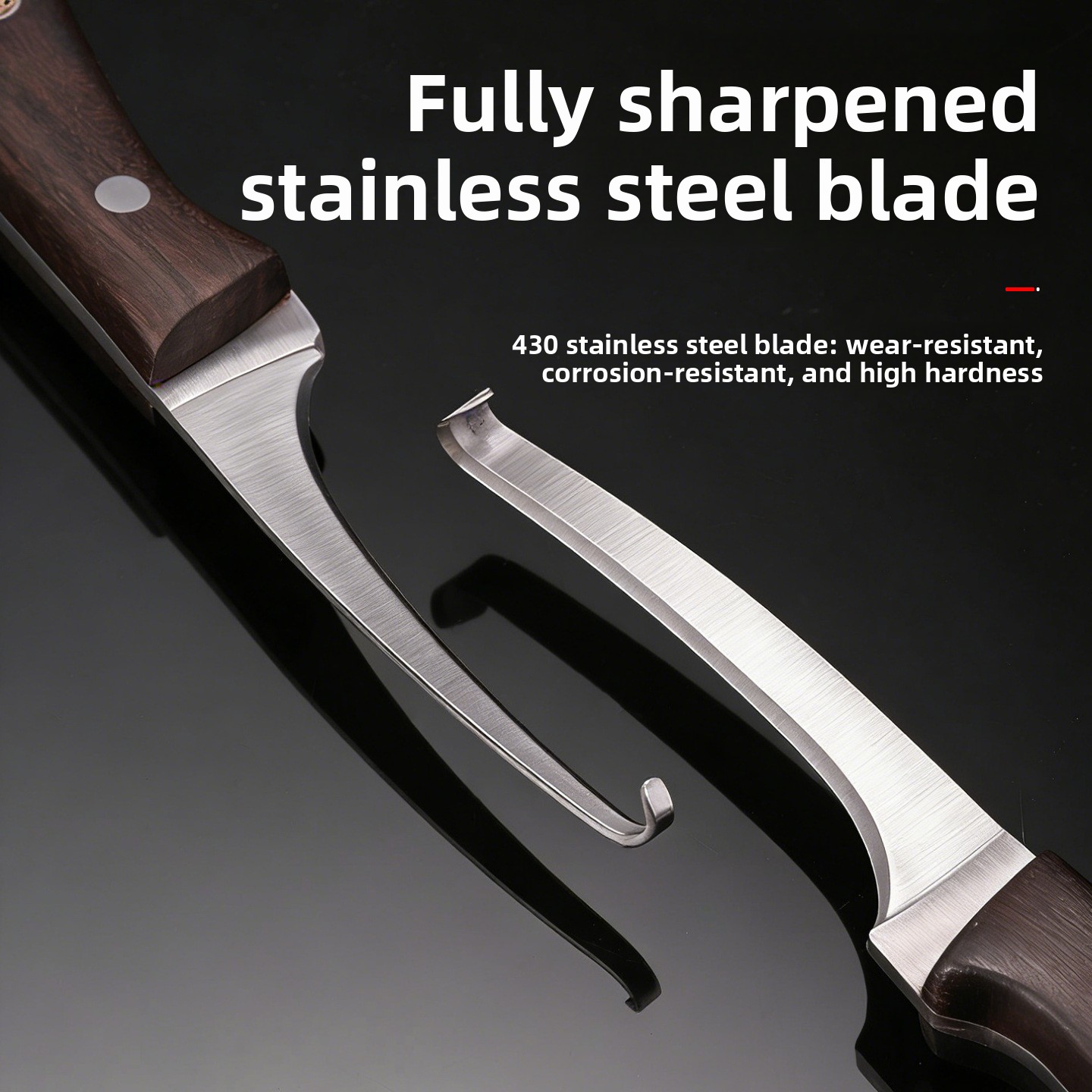 Nóż hakowy ze stali nierdzewne – Woodworking Ideas recenzja i cena