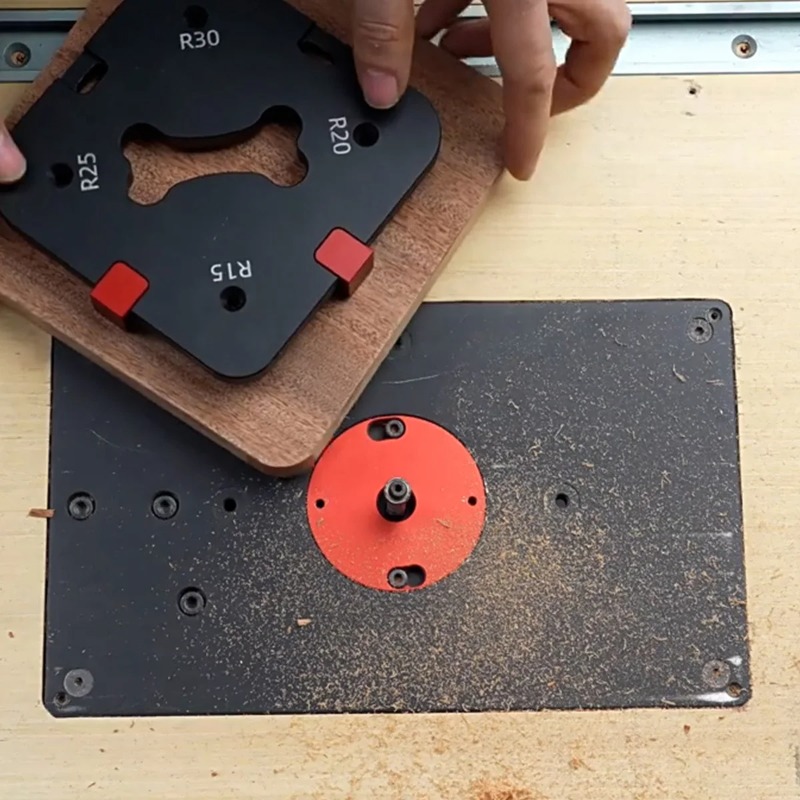 Szablon do zaokrąglania narożn – Woodworking Templates recenzja i cena