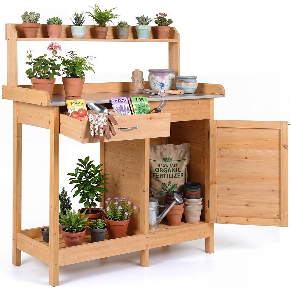 Drewniany stół ogrodowy do pra – Woodworking Work Table recenzja i cena
