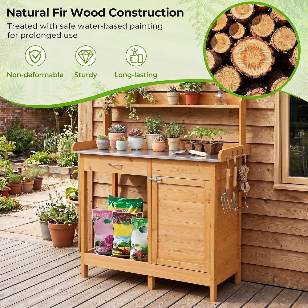 Drewniany stół ogrodowy do pra – Woodworking Work Table recenzja i cena