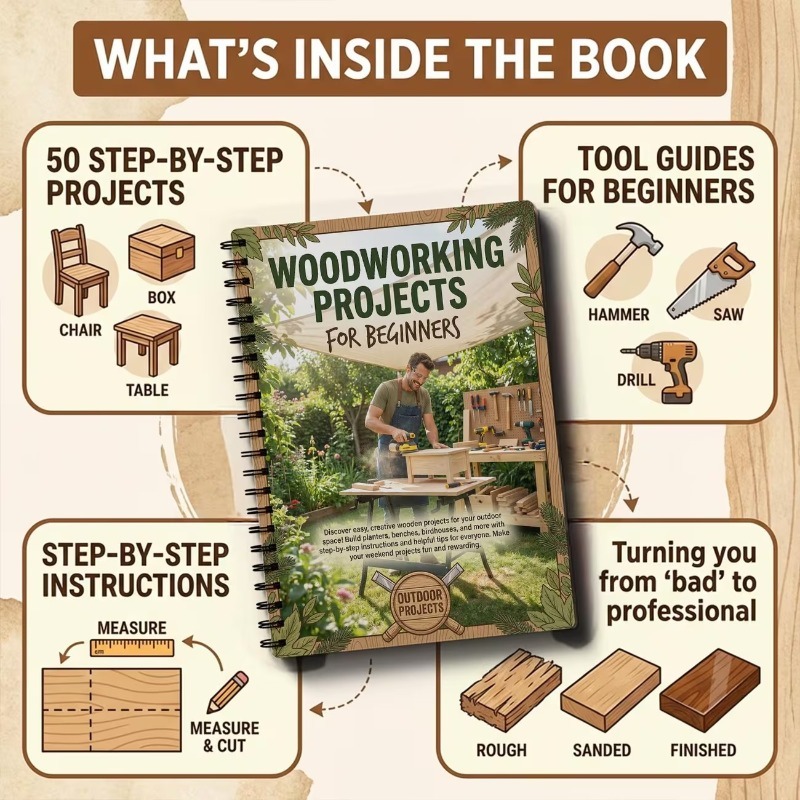 Projekty do projektów stolarsk – Woodworking Ideas For Beginners recenzja i cena